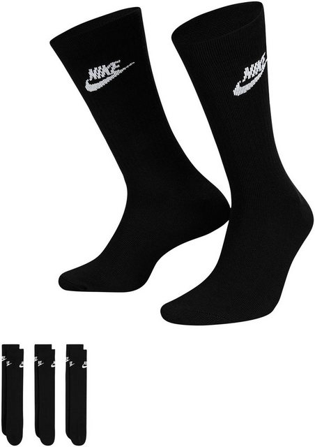 Nike Sportswear Sportsocken EVERYDAY ESSENTIAL CREW SOCKS (Set, 3-Paar)