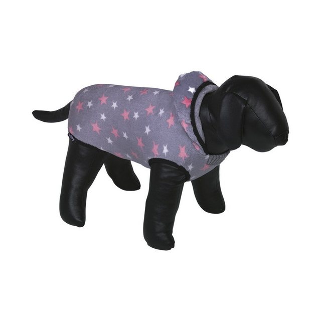 Nobby Hundebademantel Hunde-Bademantel Flanell grau