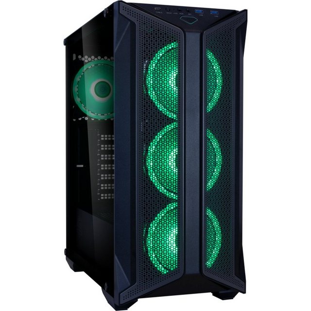 ONE GAMING Gaming Komplett-PC IN26 Gaming-PC (Intel Core i5 13600KF, GeForce RTX 4070, Luftkühlung)