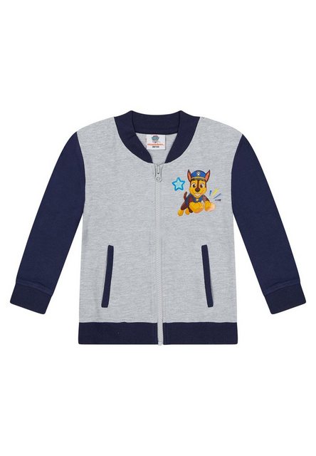 ONOMATO! Collegejacke Paw Patrol Kinder Jungen College-Jacke Übergangsjacke Chase