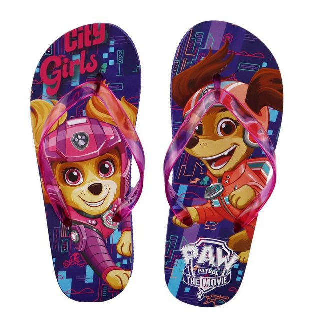 PAW PATROL Paw Patrol Skye Liberty Kinder Flip Flops Zehentrenner Gr. 26 bis 33