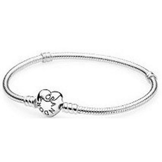 Pandora Armreif Damenarmreif Pandora HEART CLASP SNAKE CHAIN