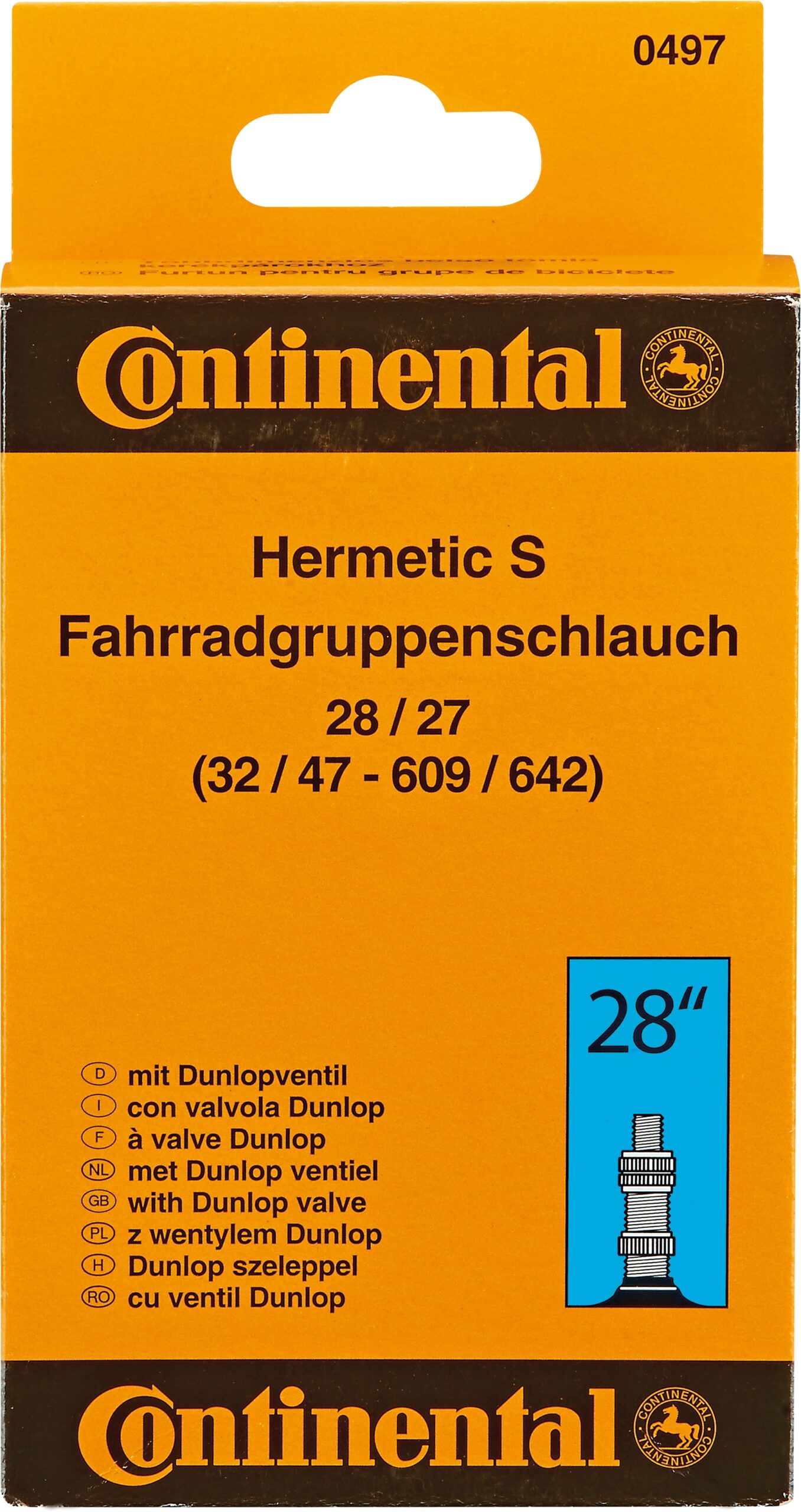 Prophete Fahrradschlauch "CONTINENTAL-Fahrradgruppenschlauch"