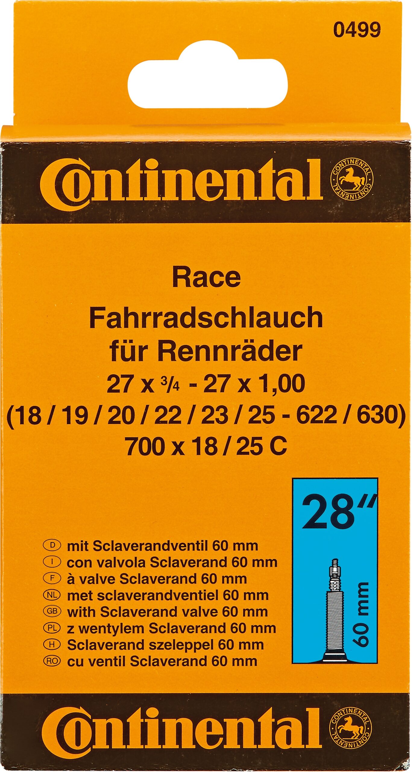 Prophete Fahrradschlauch "CONTINENTAL-Fahrradschlauch Race"