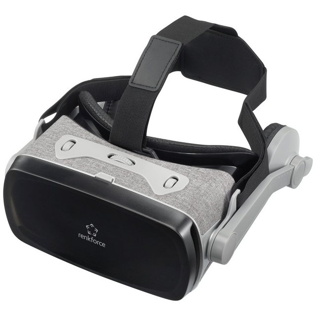 Renkforce Renkforce RF-VRG-300 Virtual Reality Brille Schwarz-Grau Virtual-Reality-Brille