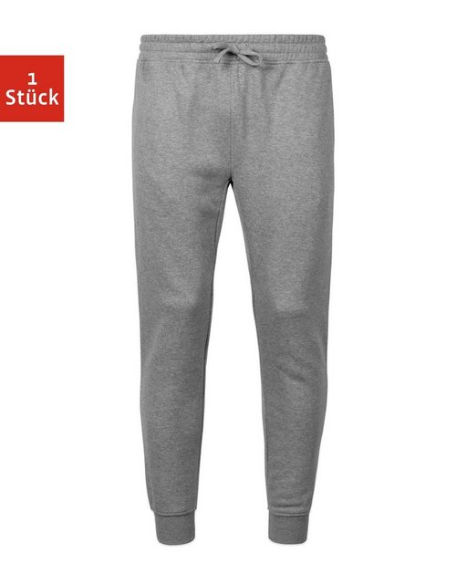 SNOCKS Jogginghose Sporthose Herren (1-tlg) mit Rippbund am Beinsaum