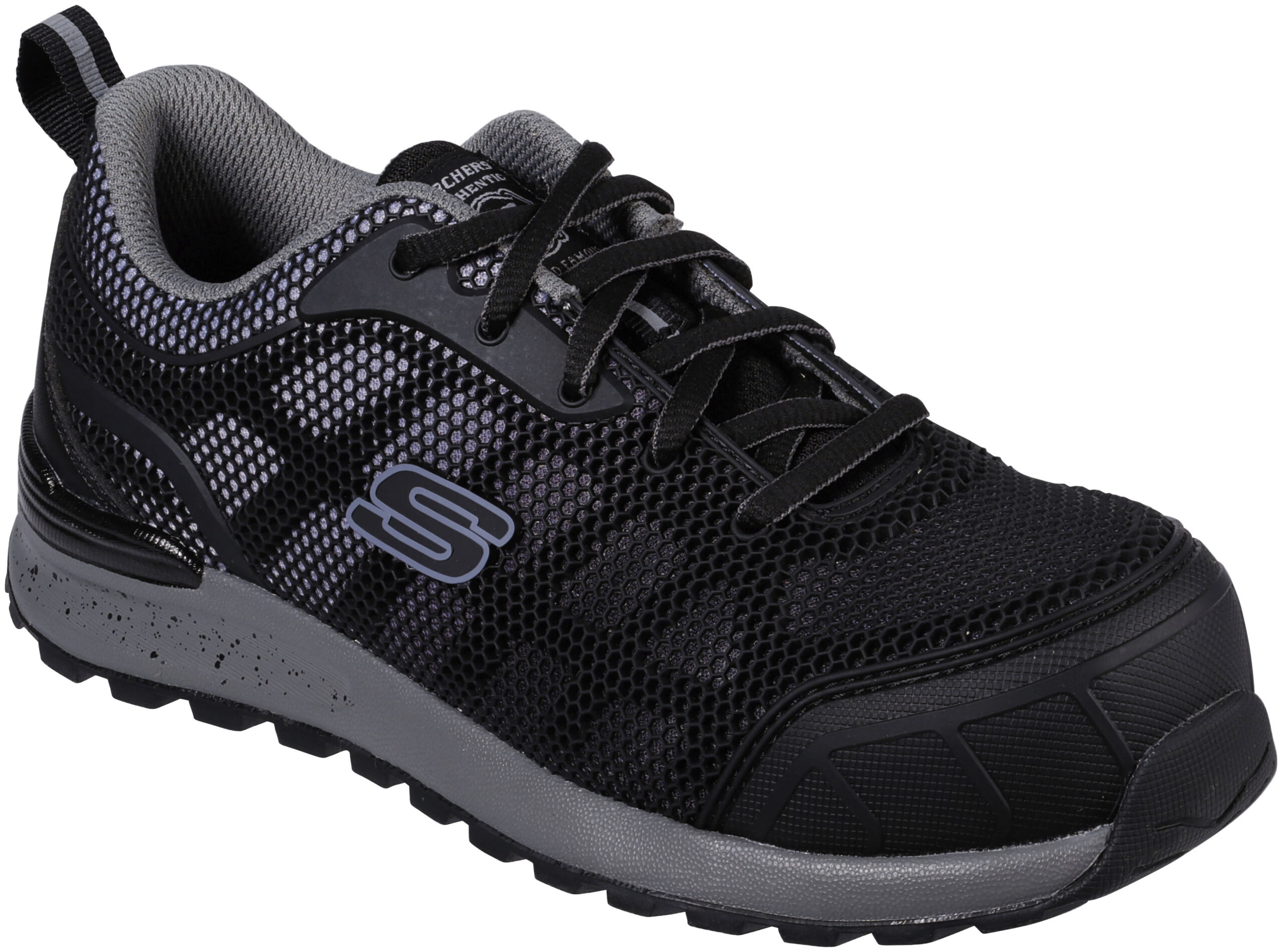 Skechers Sicherheitsschuh "BULKLIN-LYNDALE", rutschhemmende stark profilierte Gummi-Laufsohle, EN ISO 20345:2011