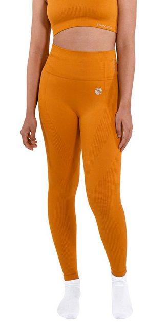 Stark Soul® Highwaist Leggings Sport Leggings "reflect" mit hohem breitem Bund