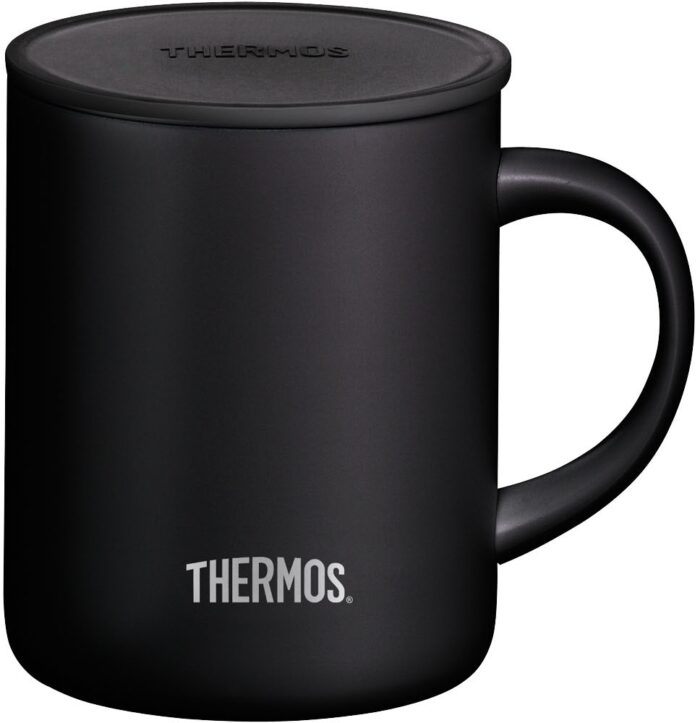 THERMOS Tasse "Longlife", doppelwandig, 0,35 Liter, mit Deckel