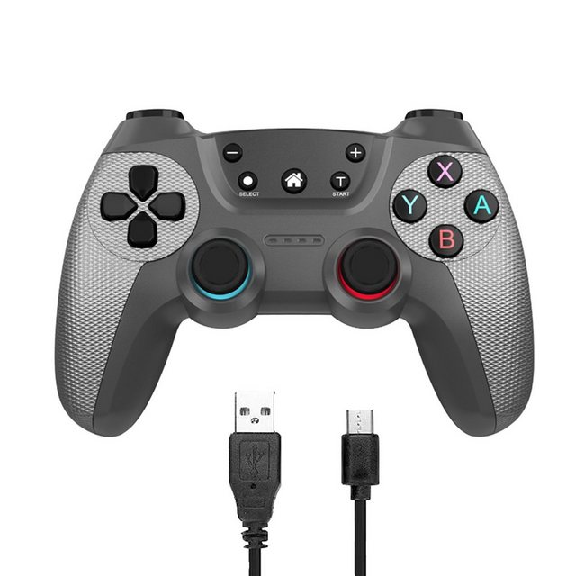 Tadow Gamepad für Switch,Spiel-Controller,Bluetooth,Wireless,Turbo-Funktion Gamepad (Wake up Vibrationsgyroskop 6-Achsen-Somatosensorik)