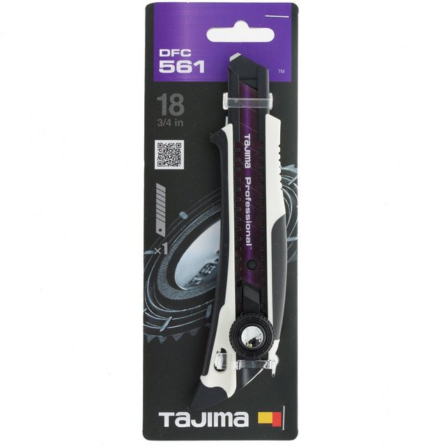 Tajima Teppichmesser Tajima Cuttermesser Cutter Teppichmesser - 18 mm, Auto-Blade-Lock -