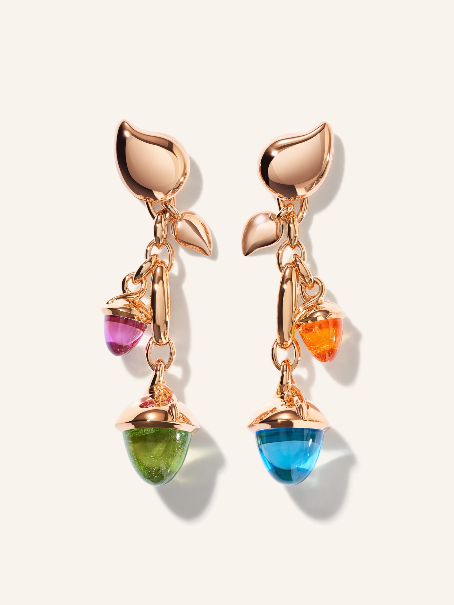 Tamara Comolli Ohrringe Mikado Ohrringe Dangling 'Candy' 18k Roségold rosegold