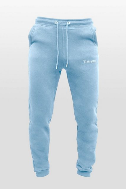 TheHeartFam Jogginghose Nachhaltige Bio-Baumwolle Jogginghose Baby Blau Classic Herren Frauen Hergestellt in Portugal / Familienunternehmen