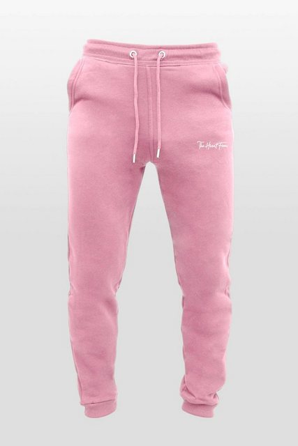 TheHeartFam Jogginghose Nachhaltige Bio-Baumwolle Jogginghose Hell Pink Classic Herren Frauen Hergestellt in Portugal / Familienunternehmen