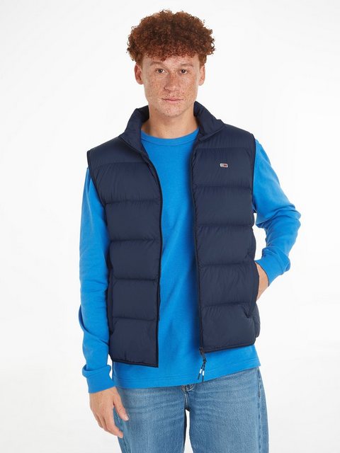 Tommy Jeans Daunenweste TJM LIGHT DOWN VEST mit Stehkragen