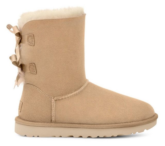 UGG Bailey Bow 2 Schlupfboots mit Satinschleifen hinten am Schaft