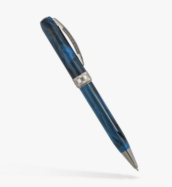 Visconti Kugelschreiber Kugelschreiber Visconti Rembrandt- S Ballpoint Light Blue Ruthenium, (kein Set)