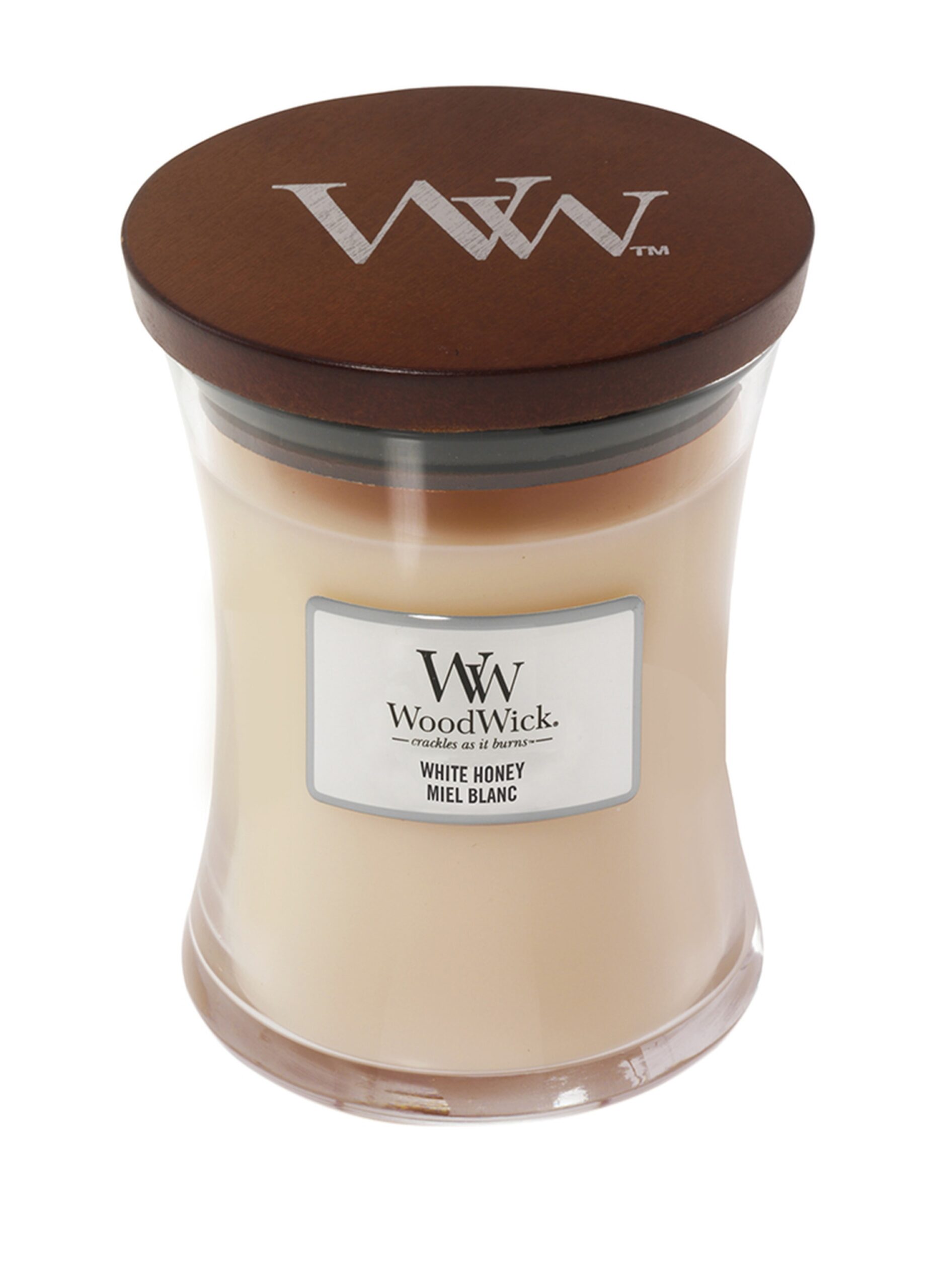 Woodwick White Honey Duftkerze 275 g