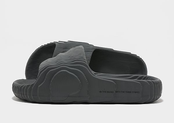 adidas Originals Adilette 22 Slides Damen - Damen, Grey Five / Grey Five / Core Black