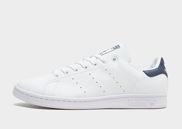 adidas Originals Stan Smith Herren - Herren, Cloud White / Cloud White / Collegiate Navy