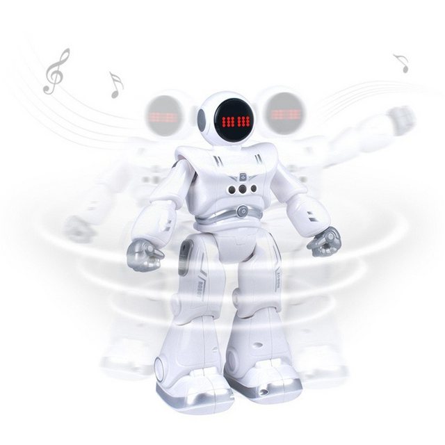 autolock Lernroboter Ferngesteuert Roboter Spielzeug für Kinder,Intelligent Programmier, RC Roboter mit Gestensteuerung/Walk Lernen Spielzeug Geschenk