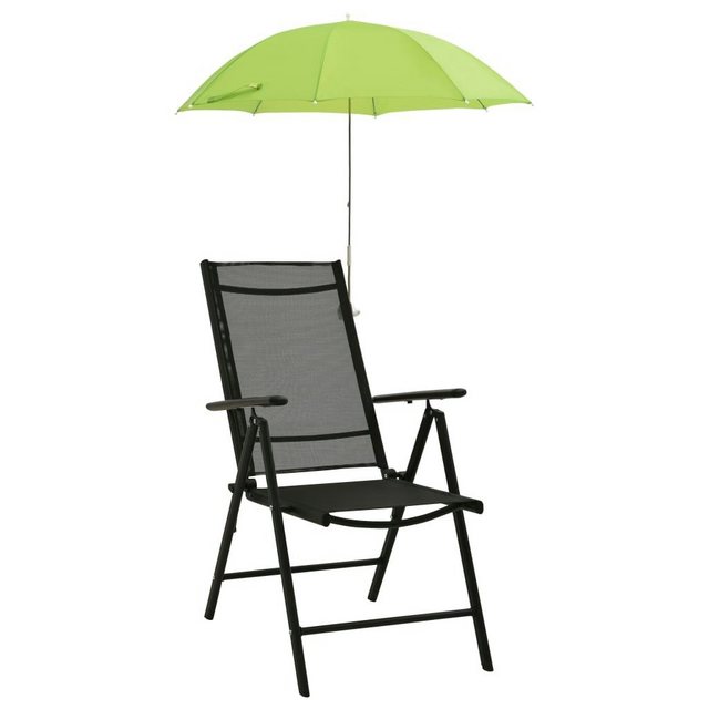 furnicato Sonnenschirm Sonnenschirme für Campingstühle 2 Stk. Grün 105 cm