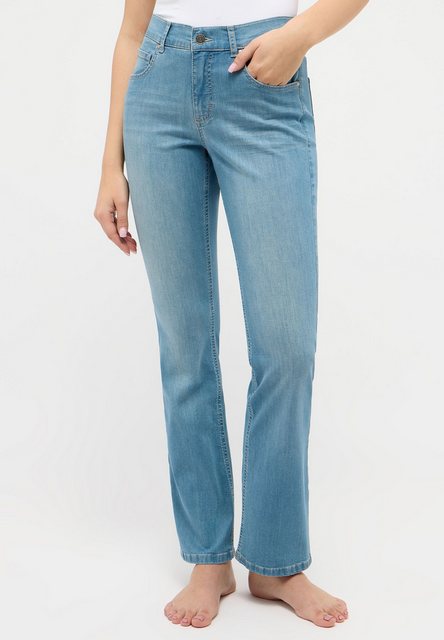 ANGELS 5-Pocket-Jeans - Basic Jeans Hose - Straight Leg Jeans - gerades Bein - Leni