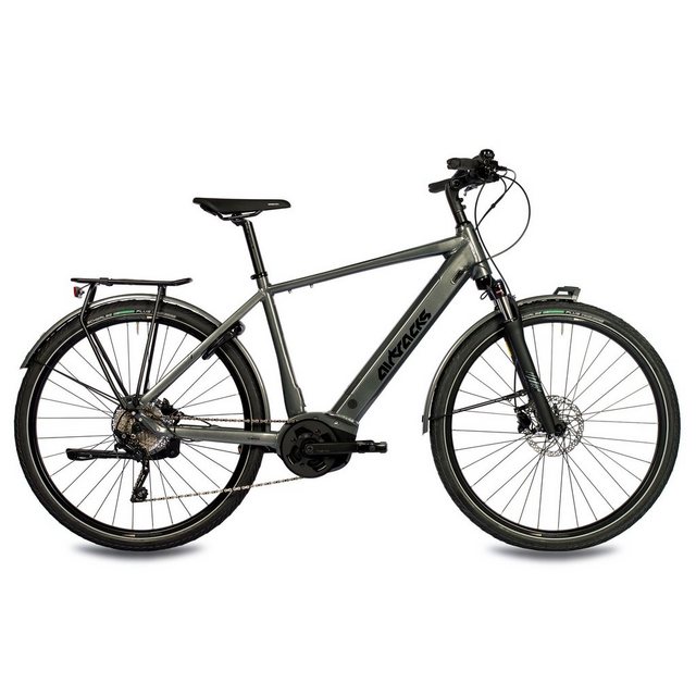 Airtracks E-Bike 28 Zoll Herren E-Bike BOSCH Trekking NOVA PERFORMANCE LINE 500 Wh, 10 Gang, Kettenschaltung, Mittelmotor, 500 Wh Akku, Trekking Fahrrad SHIMANO DEORE RD-T6000 SGS 52cm 56cm 60cm - 2024