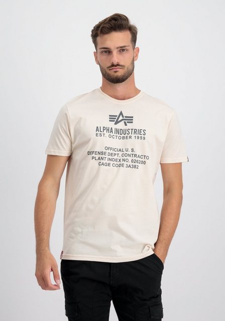 Alpha Industries T-Shirt ALPHA INDUSTRIES Men - T-Shirts Alpha Fundamental T