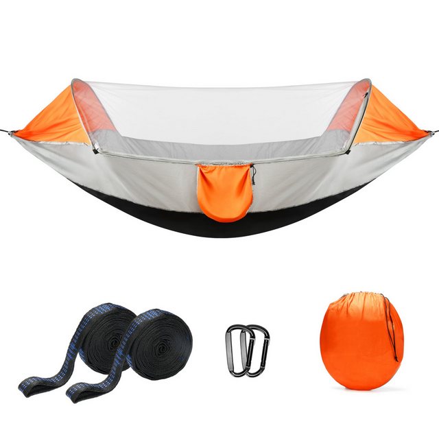 Belle Vous Dekoobjekt Belle Vous Tragbare Einzelperson Hängematte Outdoor mit Moskitonetz -