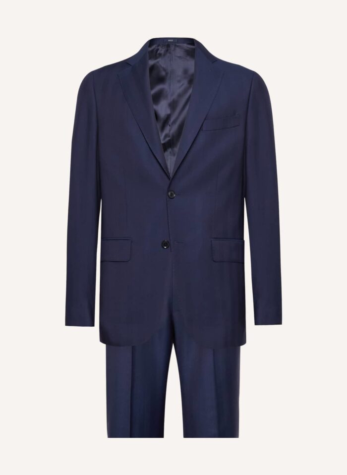 Boggi Milano Anzug Regular Fit blau