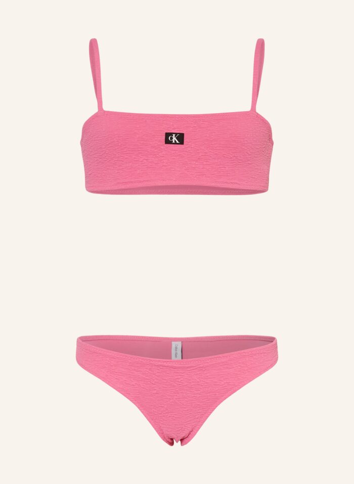 Calvin Klein Bandeau-Bikini pink