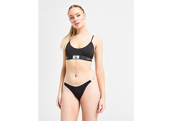 Calvin Klein Underwear Modern Cotton Dipped String - Damen, Black