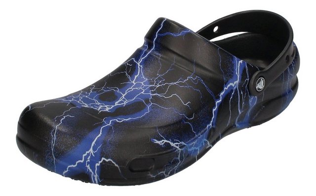 Crocs BISTRO GRAPHIC CLOG Clog Black lightning bolts