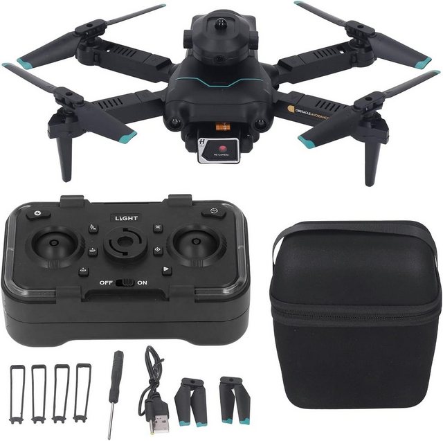 Dpofirs mit Dual Kamera für Erwachsene Anfänger, FPV RC Quadcopter Drohne