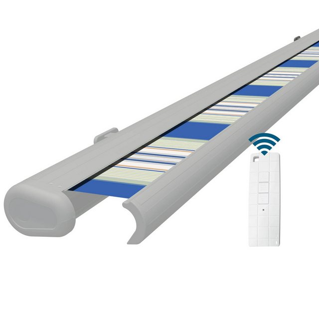 Eclipse Kassettenmarkise Größe: 4,00 x 3,00 Meter Markise elektrische 4x3 Vollkassettenmarkise
