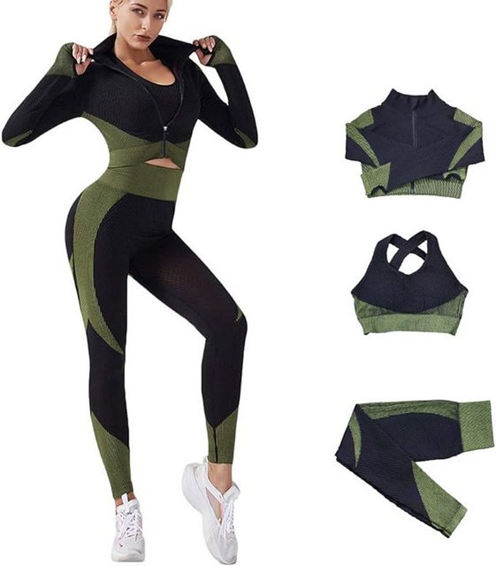 FIDDY Trainingsanzug Damen-Sportbekleidung, Jogging, Fitness, Jogging, Tennis