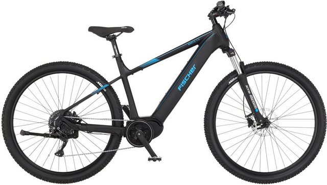 FISCHER Fahrrad E-Bike MONTIS 4.5i 522, 10 Gang Shimano Deore Schaltwerk, Kettenschaltung, Mittelmotor, 522 Wh Akku, (mit Fahrradschloss)