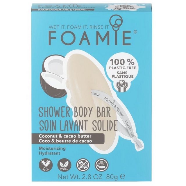 FOAMIE Körperpflegemittel Foamie Body Bar Shake Your Coconuts 80gr