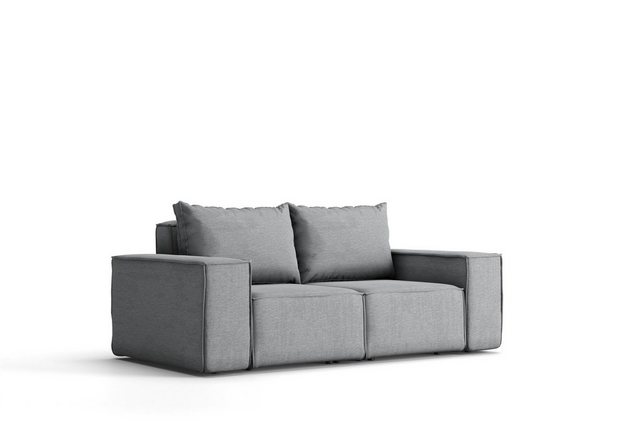 Fun Möbel Loungesofa Gartenmöbel Sofa 2-Sitzer GARDENT, wetterfester Stoff NXL