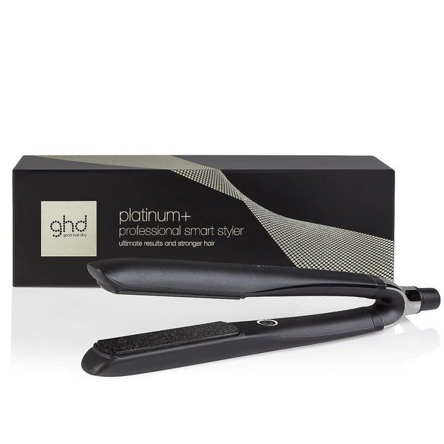 GHD Glätteisen Platinum+ Haarglätter zum Glätten, Locken & für Wellen, Glätteisen Keramik-Beschichtung, 30 Min. Dauerbetrieb, Schnellladung, Hair Straightener, Haarglätter, Haare Glätten, Haarstyler, Haare Glätter ohne Akku