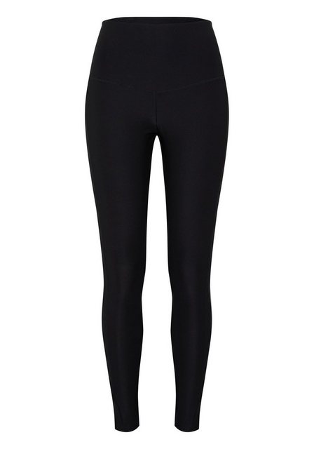 JETTE SPORT Leggings mit seitlichem Logo-Druck (1, 1-tlg)