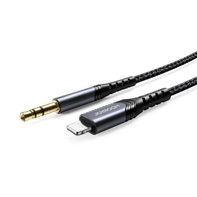 JOYROOM Audio AUX Kabel 3,5 mm Mini-Buchse auf Lightning für iPhone 2 meter Lightningkabel