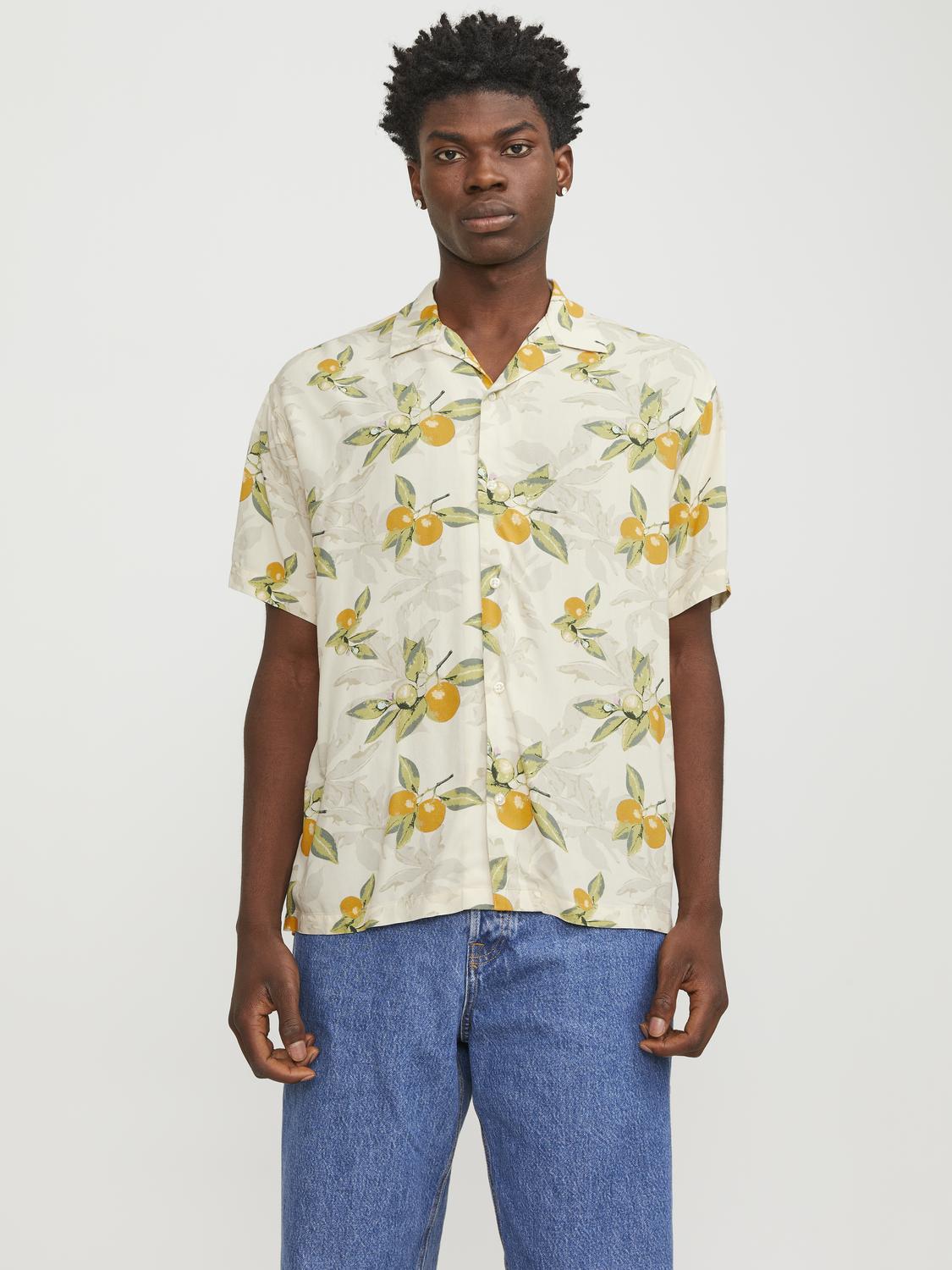 Jack & Jones Hawaiihemd "JORLUKE TAMPA AOP SHIRT SS SN"