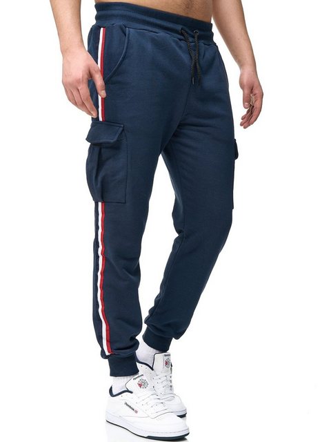 John Kayna Jogginghose Herren Jogginghose Cargo Sport hose Männer Trainingshose Sweatpants (Sporthose Trainingshose Sweatpants, 1-tlg) Fitness Freizeit Casual