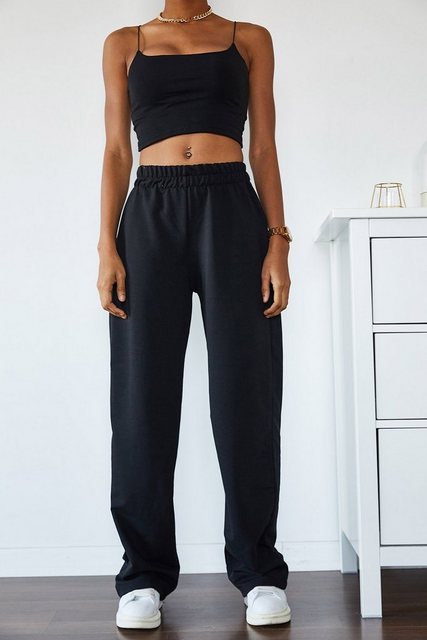 Jumeon Jogginghose X8027 XHN, Schwarz, Größe s damen, 0% BAUMWOLLE