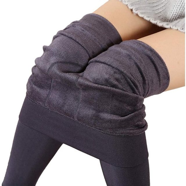 Juoungle Thermoleggings Damen Strumpfhose elastisch Strumpfhose Leggings für Herbst Winter