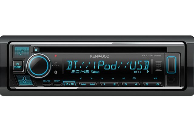 KENWOOD KDC-BT665U CD USB Bluetooth Amazon Alexa Autoradio