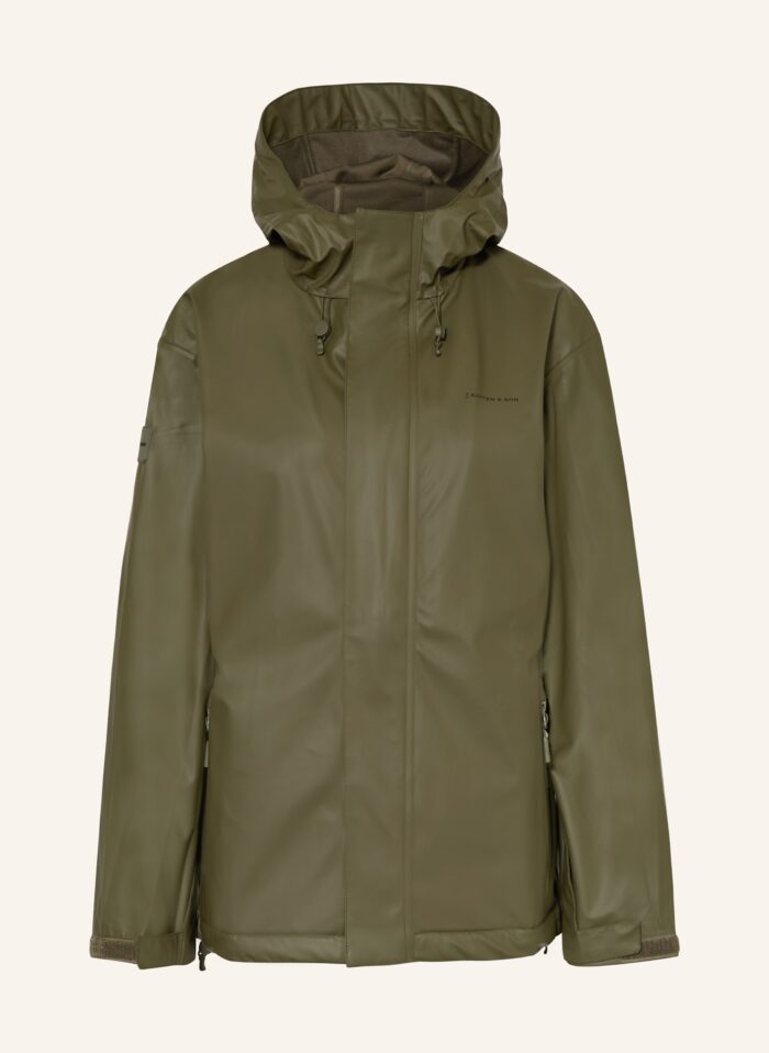 Kapten & Son Regenjacke gruen