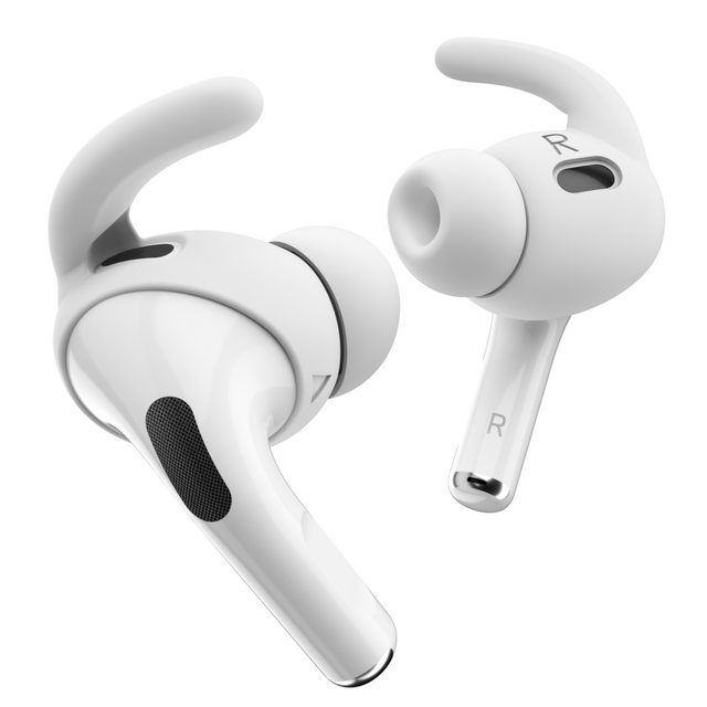 KeyBudz EarBuddyz Ohrhaken für AirPods Pro 2 Ohrpolster (Sicherer Halt für Apple AirPods Pro 2. Generation)